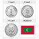 2012 * set laari 3 monete Maldive Nuovo Design