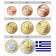 2002 * Serie 8 monete euro GRECIA