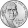 2006 * 5 Cents Nichelino di Dollaro Stati Uniti "Jefferson Nickel - Monticello" (KM 381) UNC