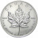 2010 * 5 Dollari d'argento 1 OZ Maple Leaf Canada