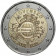 2012 * 2 euro SLOVACCHIA 10° Anniversario euro