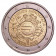 2012 * 2 euro GRECIA 10° Anniversario euro