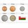 Anni Misti * Serie 5 Monete Oman "Baisa" UNC