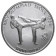 1987 * 5000 Won Argento Corea del Sud "Giochi Olimpici 1988 Seoul - Tae Kwon Do" (KM 66) PROOF