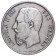 1874 * 5 Franchi argento Belgio "Leopoldo II" BB