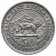1955 H * 50 Cents - 1/2 Shilling Africa Orientale Britannica - British East Africa "Elisabetta II" (KM 36) BB