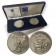 2004 * Dittico 2 x 10 Euro Argento GRECIA "Olimpiadi di Atene - Sollevamento Pesi, Lotta" PROOF