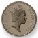 1991 * 1 Pound Argento Gran Bretagna "Elizabeth II Northern Irish Flax" (KM 946a) PROOF