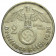 1938 B * 2 Reichsmark Argento GERMANIA "Terzo Reich - Hindenburg" (KM 93) BB+