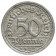 1922 A * 50 Pfennig Germania "Repubblica di Weimar – Sheaf" (KM 27) BB