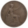 1909 * 1 Penny Gran Bretagna "Edoardo VII - Britannia Seduta" (KM 794.2) MB