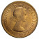 1966 * 1 Penny Gran Bretagna "Elisabetta II – Britannia Seduta" (KM 897) FDC