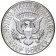 1965 (P) * Half 1/2 Dollar Argento Stati Uniti "Kennedy" Filadelfia (KM 202a) SPL