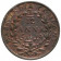 1835 (m) * 1/12 Anna (1 Pie) India Britannica "East India Company" (KM 445) SPL