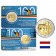 2021 * 2 Euro BELGIO "100º Unione Economica Belgo-Lussemburghese" Lato Olandese Coincard