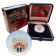 2021 * 5 Euro Argento ITALIA "700° Morte di Dante Alighieri: Inferno" Colorata FDC