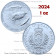 2024 * 5 Euro 1 OZ Oncia SAN MARINO "Peregrine Falcon - First Bullion Release" FDC