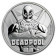 2018 * 1 Dollar Argento 1 OZ Tuvalu "Marvel - Deadpool" FDC