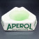 1960ca * Posacenere in Ceramica "APEROL Aperitivo, Barbieri Padova - Marmaca, Verde" San Marino (A-)