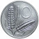 1954 * 10 Lire Italia Repubblica spighe