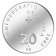 2007 * 20 Francs Argento Svizzera "100th Anniversary of Swiss National Bank" (KM 119) PROOF