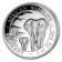 2015 * 100 Scellini 1 OZ Somalia Elefante