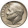 1963 D * 10 Cents (Dime) Argento Dollaro Stati Uniti "FD Roosevelt" (KM 195) SPL+