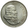 1966 * 1 Rand Argento Sudafrica "Jan Van Riebeeck" (KM 71.1) SPL+