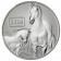 2014 * 5 Dollari d'argento 1 OZ Tokelau Anno del Cavallo