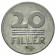 1967-89 * 20 Filler Ungheria "Three Wheat" (KM 573) MB/BB