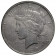 1923 D * 1 Dollaro Argento Stati Uniti "Peace" Denver (KM 150) Patinata BB+