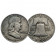 1954 D * Half 1/2 Dollar Argento Stati Uniti "Franklin - Bell" Denver (KM 199) MB+