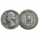 1942 (P) * Quarto di Dollaro (25 Cents) Argento Stati Uniti "Washington Quarter" (KM 164) MB+