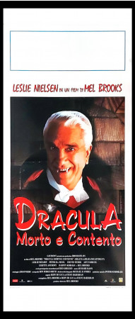 1996 * Movie Playbill "Dracula Morto e Contento - Anne Bancroft, Mel Brooks" ComicFilm (A-)