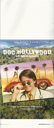 1991 * Movie Playbill "Doc Hollywood - Dottore in Carriera - Michael J. Fox" Comedy (A-)
