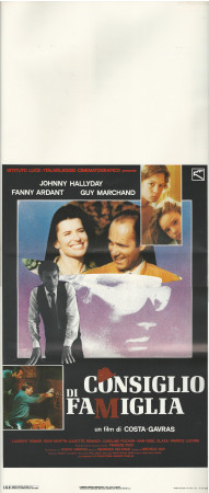 1987 * Movie Playbill "Consiglio di Famiglia - Fanny Ardant, Johnny Hallyday" Comedy (A-)