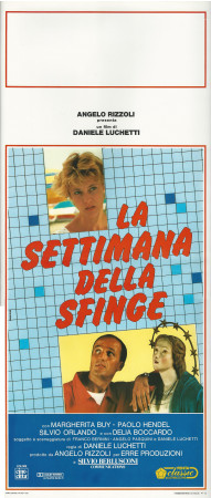 1990 * Movie Playbill "La Settimana della Sfinge - Silvio Orlando, Margherita Buy, Paolo Hendel" Comedy (A-)