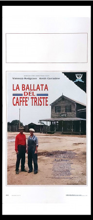 1990 * Movie Playbill "La Ballata del Caffè Triste - Rod Steiger, Keith Carradine, Vanessa Redgrave" Drama (A-)
