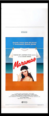 1988 * Movie Playbill "Maramao - Vanessa Gravina, Maurizio Bigotti, Alberto Frasca" Drama (A-)