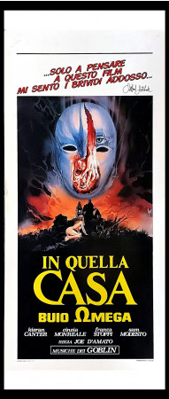 1979 * Movie Playbill "Buio Omega - Franca Stoppi, Cinzia Monreale, Kieran Canter" Horror (A-)