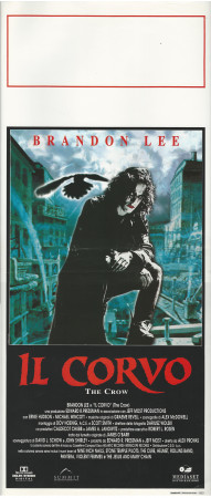 1994 - (2000) * Movie Playbill "Il Corvo - The Crow - Brandon Lee, Ernie Hudson, Michael Wincott" Fantasy  (A-)