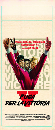 1981 - (2000) * Movie Playbill "Fuga per la Vittoria - Sylvester Stallone, Michael Caine, Pelé" War (A)