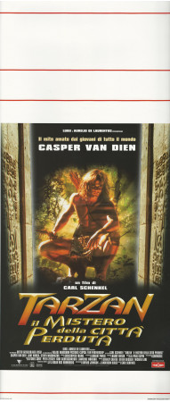1998 * Movie Playbill "Tarzan and the Lost City - Casper Van Dien"