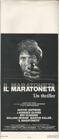 (1976) * Movie Playbill "Il Maratoneta - Marthe Keller, Robert Redford" Thriller (B)