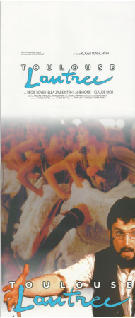1998 * Movie Playbill "Toulouse Lautrec - Claude Rich, Régis Royer Anémone, Elsa Zylberstein" Drama (A-)