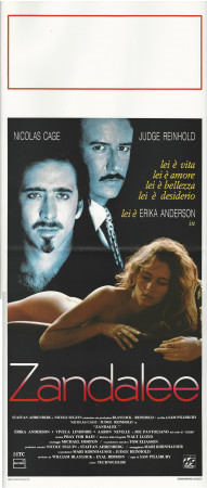 1991 * Movie Playbill "Zandalee - Nicolas Cage, Erika Anderson, Joe Pantoliano" Comedy (A-)