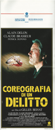 1992 * Movie Playbill "Coreografia di un Delitto - Claude Brasseur, Alain Delon, Patrick Dupond" Thriller  (A-)