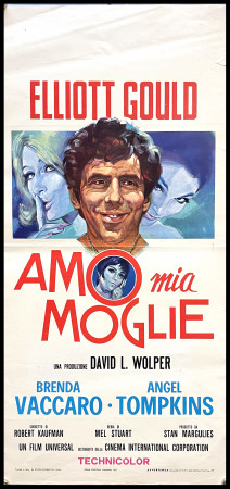 1970 * Movie Playbill "Amo mia Moglie - Brenda Vaccaro, Elliott Gould" Comedy (B)