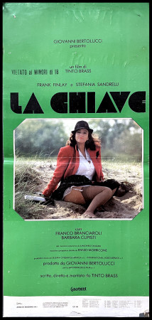 1983 * Movie Playbill "La Chiave - Stefania Sandrelli, Frank Finlay" Erotic (B-)