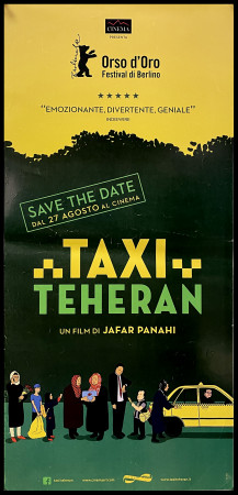 2015 * Movie Playbill "Taxi Teheran - Jafar Panahi" Drama (B)